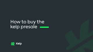 How to Buy Kelp Presale Tokens with BNB & ETH: Step-by-Step Tutorial for Beginners