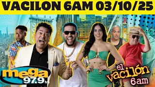 Mega 97.9 El Vacilón de la Mañana EN VIVO LUNES 03/10/25