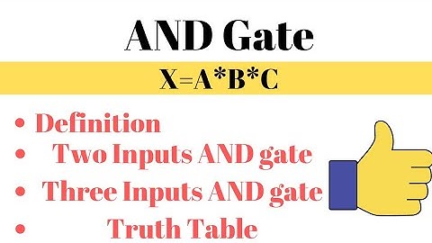 What is AND gate? AND gate and truth table #logicgates #ANDoperation @simanstudies