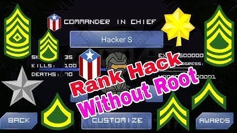 Mini Militia Rank Hack No Root v4.0.42 | Any rank | Toggle Mod v40