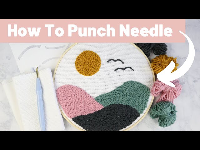 How to Thread a Punch Needle – The Urban Acres