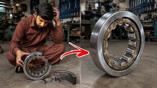 Celebrity  How a Skilled Machinist Restored a Completely Broken Bearing Net Worth