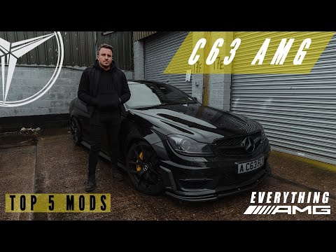 TOP 5 VISUAL MODS ON MY MERCEDES C63 AMG