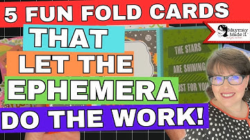 ACTUALLY USING and MAKING SENSE of EPHEMERA and CUT APARTS to create a CUSTOM LOOK!