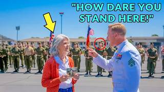 90. She Came to Watch Her Grandson Graduate — Until USMC Commander Saw Her Tattoo and Froze