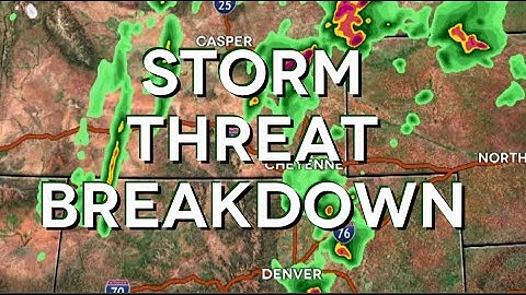 Colorado, Wyoming, New Mexico, and Nebraska in the Storm Risk Today | HailTrace