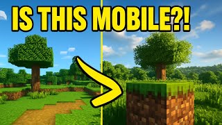 "can my phone really handle RDX pc shaders in MCPE? 🤯"