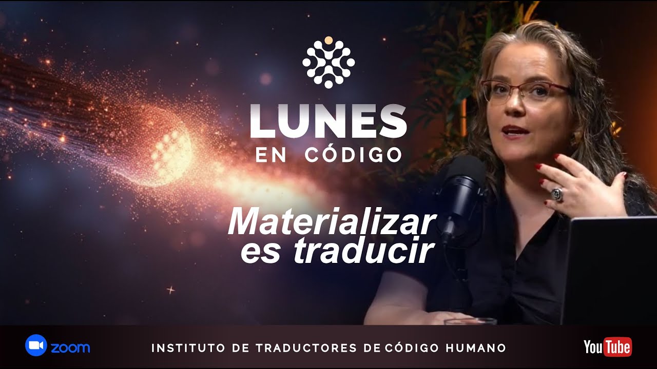 MATERIALIZAR ES TRADUCIR