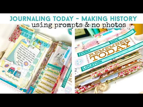 JOURNALING WITH JUNK, Weekly Junk Journal