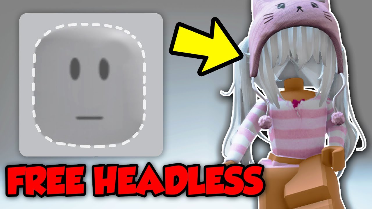 THESE ITEMS ACTUALLY GIVE YOU FAKE HEADLESS ROBLOX (2023) 