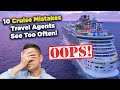 10 Cruise ship mistakes travel agents see people doing all the time! image