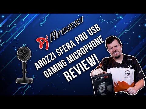 Arozzi Sfera Pro USB Gaming Microphone Review - Worth your while?