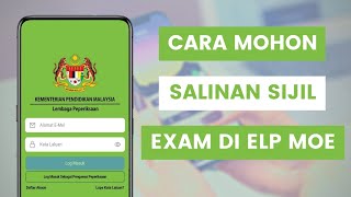 Cara Mohon Salinan Sijil Peperiksaan Yang Hilang Atau Rosak Secara Online Di e-Lembaga Peperiksaan screenshot 4