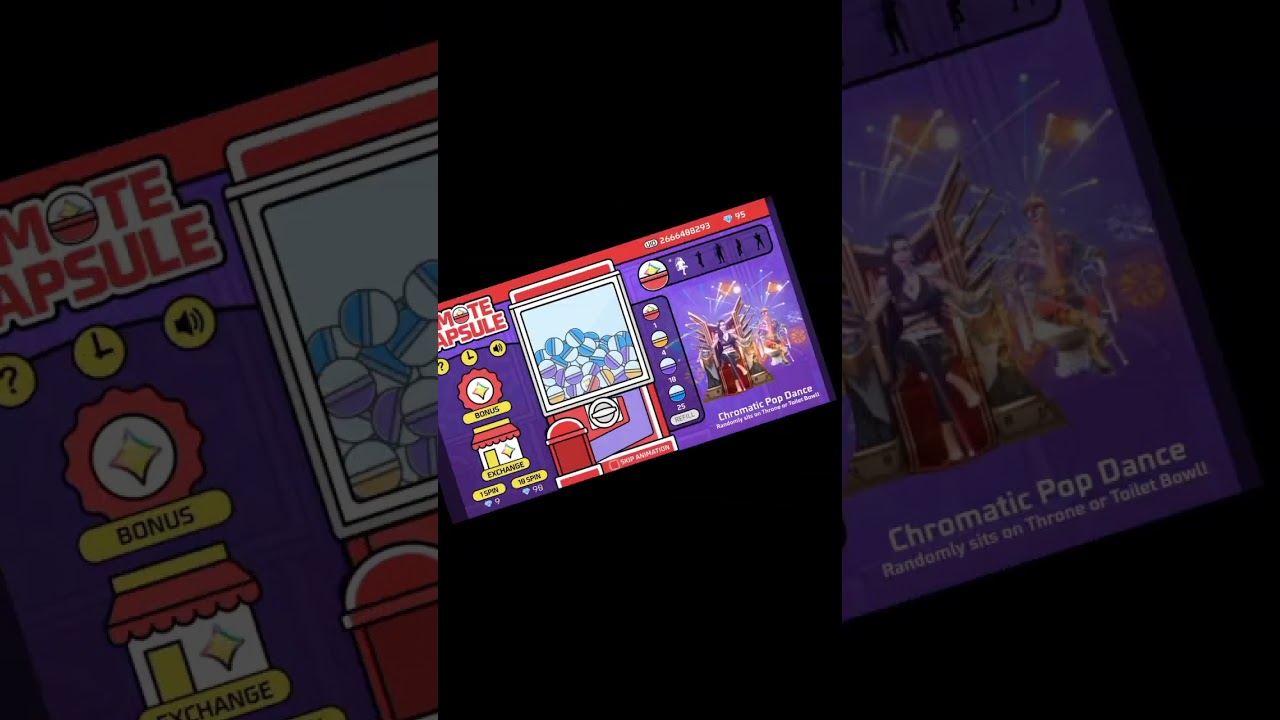 Emote Capsule Event Live Spin 😱 | Emote Capsule Event Free fire | New Event Emote capsule