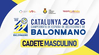 #CESABalonmano2026 | Copa de España - CM - Grupo C | Canarias : Cantabria