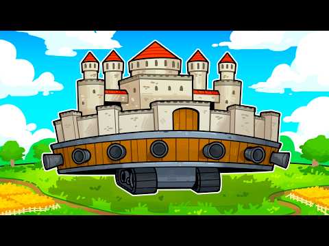 I made a mobile castle that CANNOT be stopped!