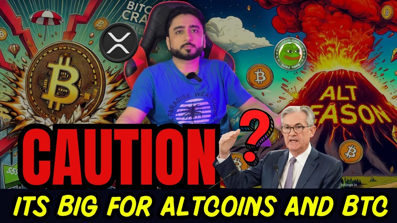 🚨CAUTION: ITS BIG FOR ALTCOINS & BTC 😱 BITCOIN NEXT MOVE 📊 FOMC TODAY ...