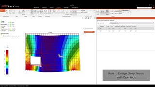 How to Design Deep Beams with Openings