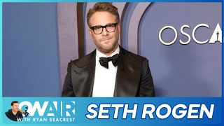 That Laugh! Seth Rogen & Tanya Rad Recall Their Puppy Playdate Encounter | On Air with Ryan Seacrest