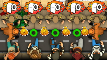 Robbery Bob 2 - All Costumes Funny Gameplay Part 206