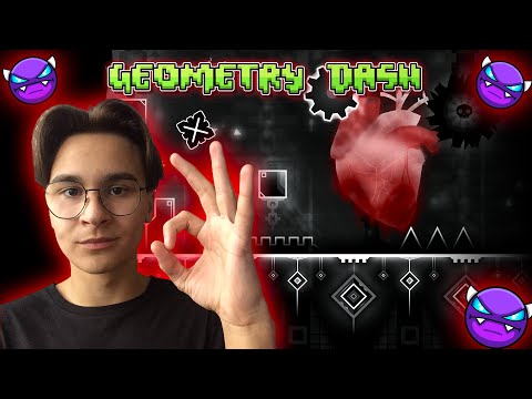 4 КРУТЕЙШИХ ДЕМОНА!  (Buried Angel; Secret Way...) ПУТЬ К ПЕРВОМУ ИНСЕЙНУ ► Geometry Dash #51