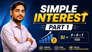 RAJASTHAN CET | LDC| Simple interest | साधारण ब्याज| class 1| maths by Namo sir