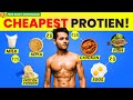 Ranking the BEST PROTEIN SOURCES in India. (PRICE & Calorie wise!)