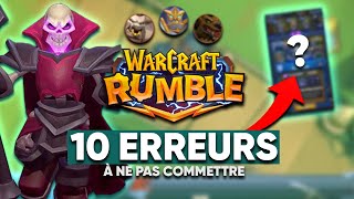 10 ERREURS à ne PAS FAIRE sur WARCRAFT RUMBLE !