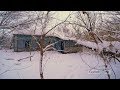 «Застывшее время»: тайна заброшенной деревни в зимнем лесу
