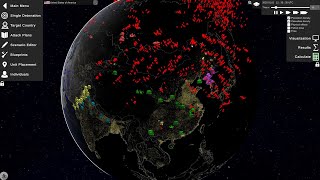 Nuclear War Simulator- USA Nukes China How Many Casualties?