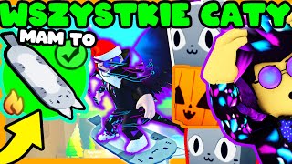 CO SIĘ STANIE GDY ZBIERZEMY WSZYSTKIE KOTY w PET SIMULATOR X! HOVERBOARD CAT! ROBLOX