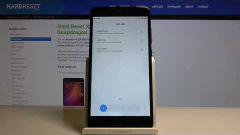 Font Size Option – XIAOMI Redmi Note 4 and System Font Customizing