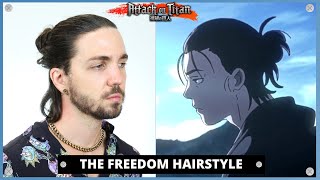 Getting The Eren Yeager Hairstyle - Come To The Hairdresser With Me + Tutorial