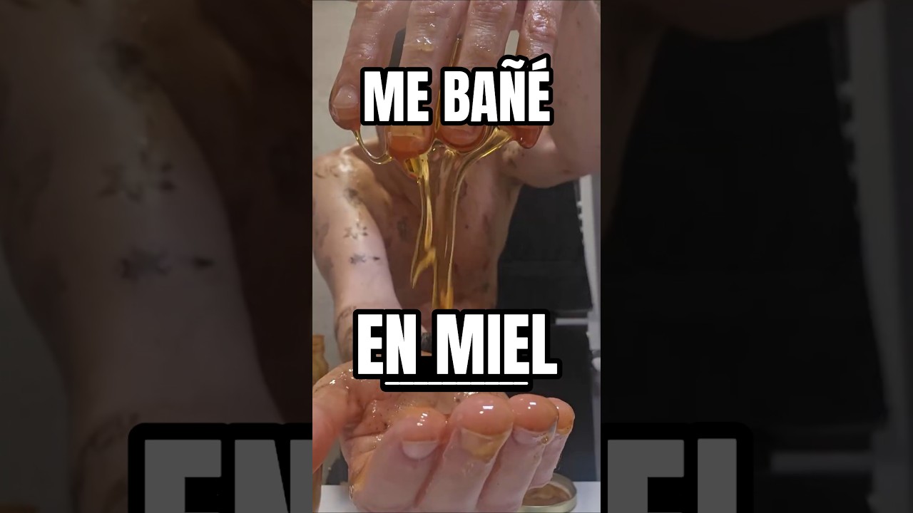 Me bañé en miel para borrar mis tatuajes 🍯