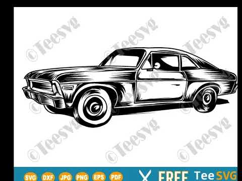 Retro Car Clipart