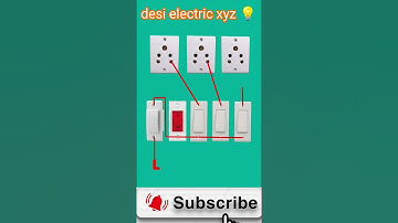 1 fuse 3 socket 1 switch 1 indicator connection #trending #shorts #viral