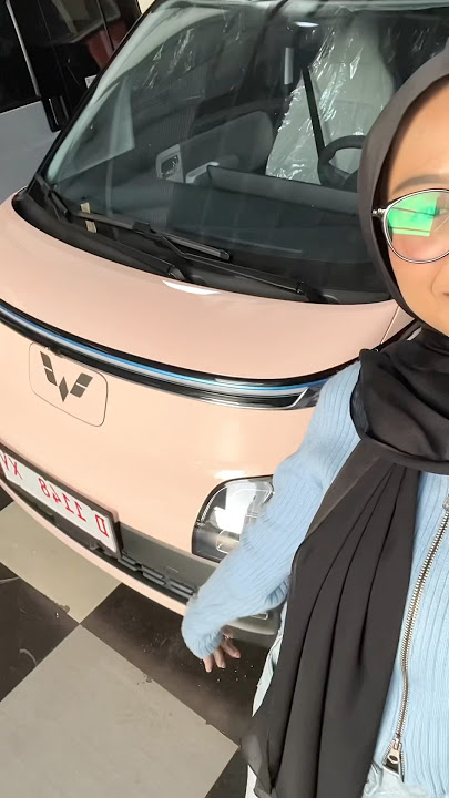 tb to when i bought my first car, Cah Ayu 😆🩷🚗 #wulingairev #girlcar #firstcar