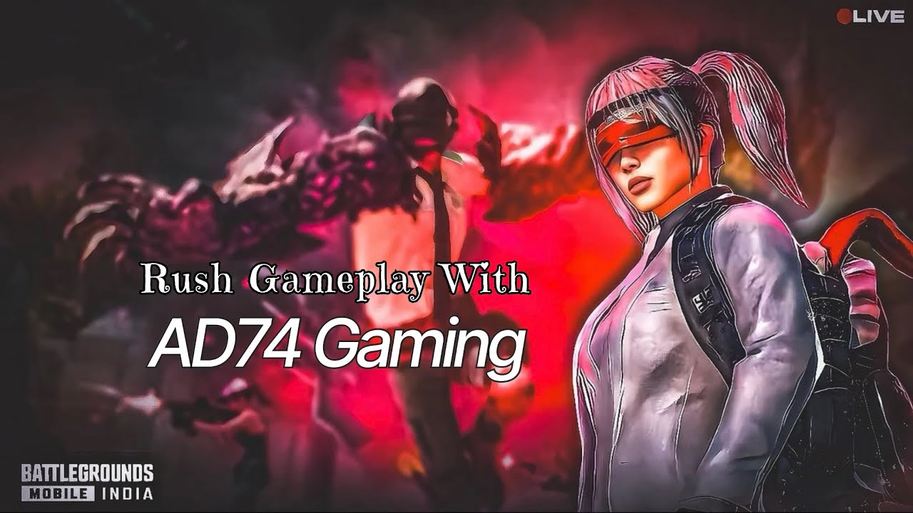 AAJ KUCHH TOOFAANI KARTE HAIN 🔴 || AD74 GAMING || BGMI CUSTOM LIVE