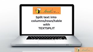 Excel 365 Tip - Split text with delimiter into columns or rows and even table with TEXTSPLIT