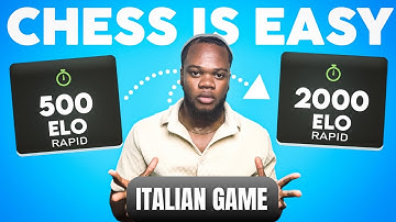How I Got From 500 To 2000 ELO in Chess with The Italian Game