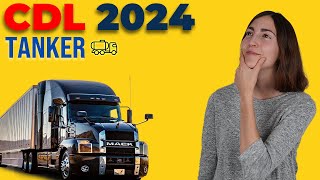 CDL Tanker Test 2024 (60 Questions with Explained Answers)