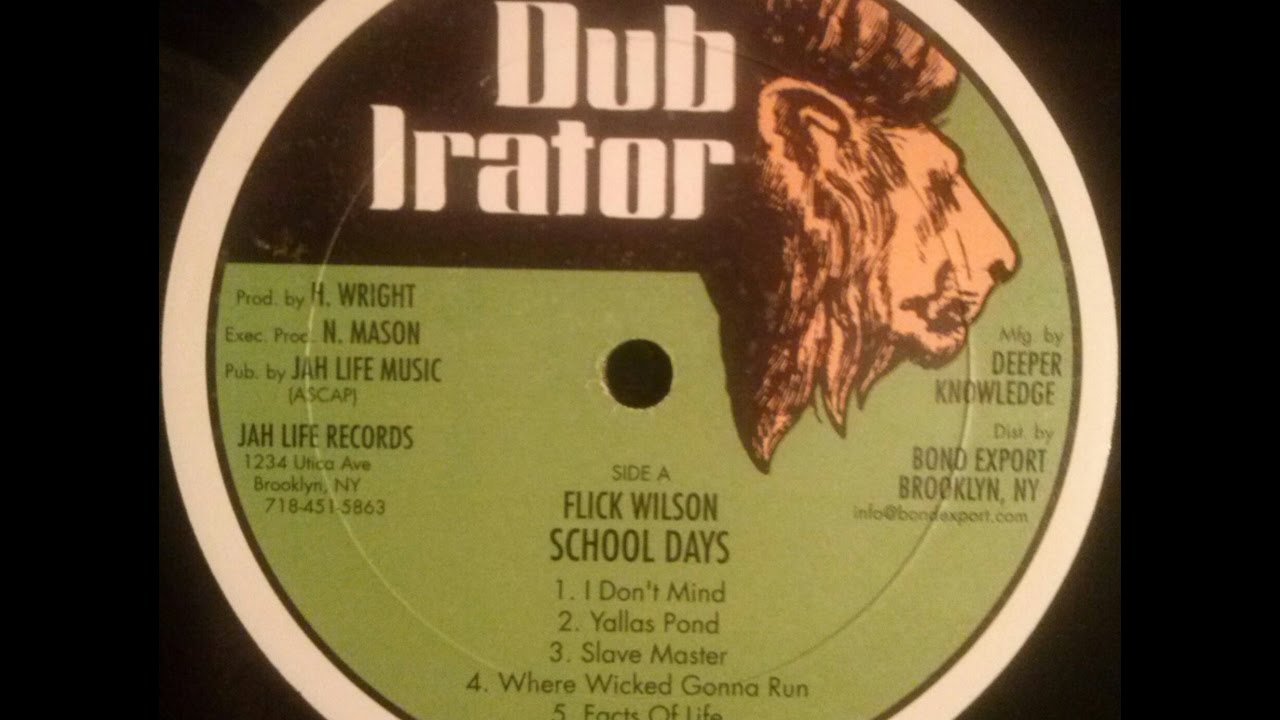 Flick Wilson - I Don't Mind - YouTube