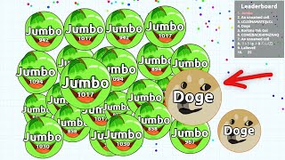 Doge is my enemy! - Epic Agar.io Solo Gameplay