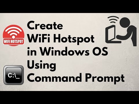 How To Create WiFi Hotspot Using Command Prompt/cmd