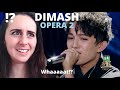 FIRST REACTION to DIMASH - OPERA 2