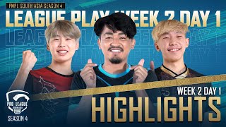 [Highlights] PMPL South Asia Season 4 | League Play Week 2- Day 1