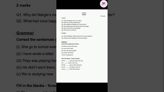 📚✨ Class 9 English Chapter 1 Q&amp;A + Grammar | Full Question Paper 💯🔥  #stateboard #centralboard