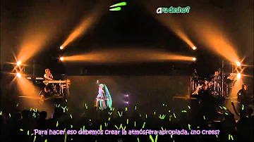 Hatsune MIku - Kocchi Muite Baby HD - karaoke sub español