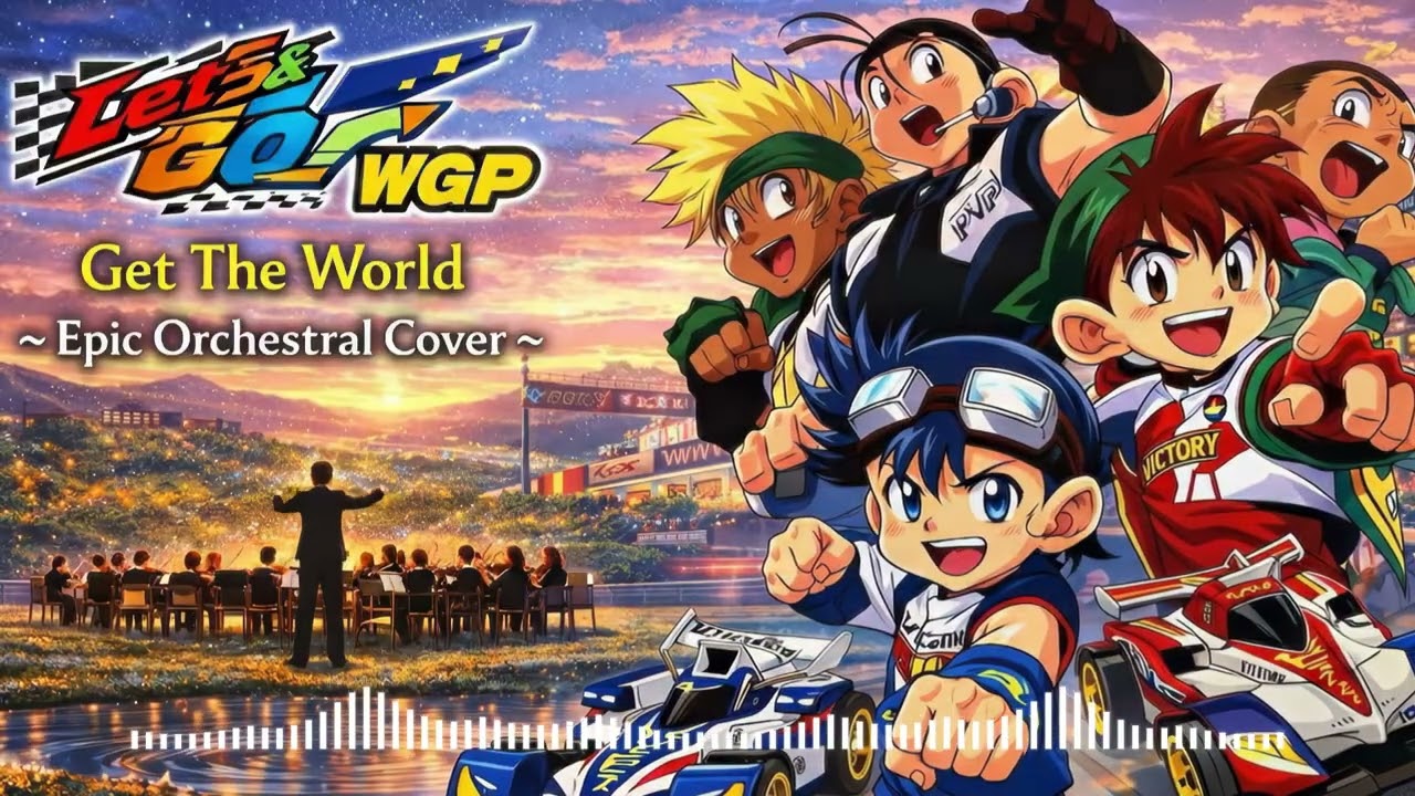 GET THE WORLD – Bakusou Kyoudai Let's & Go!! WGP Opening | Epic