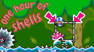 1 hour of satisfying mario shell levels to mow the lawn to